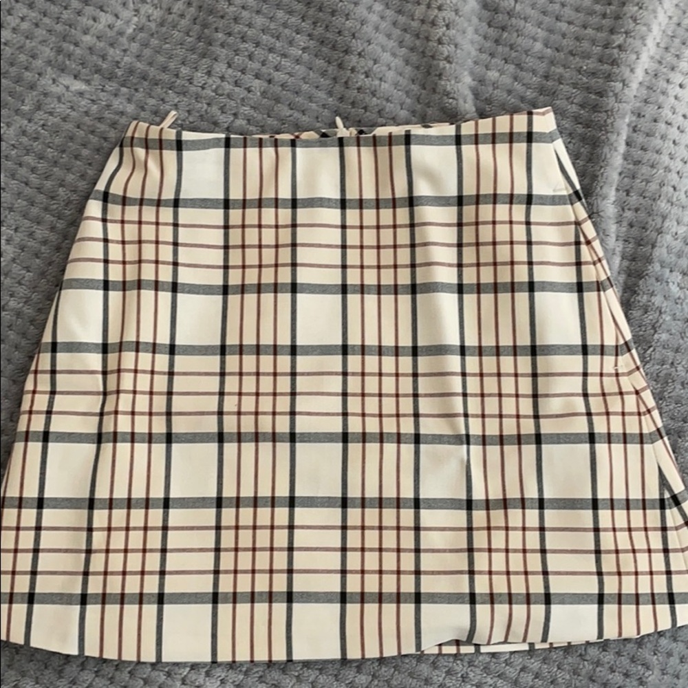 Wilfred Plaid Skirt